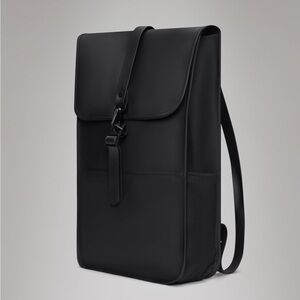 Rains Waterproof Rucksack Backpack- Black